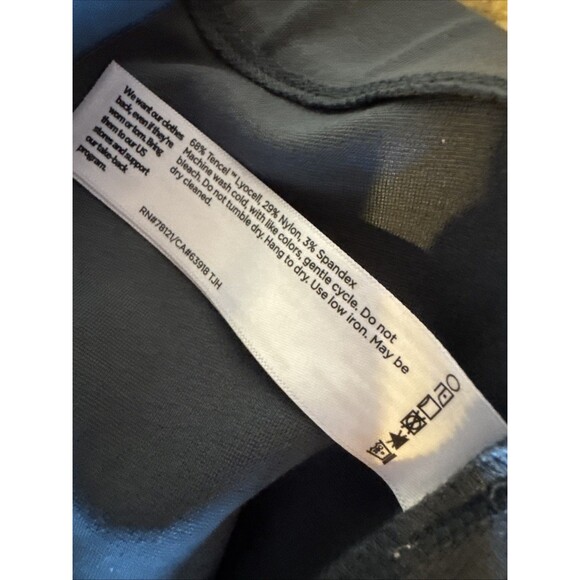 Eileen Fisher Washable Stretch Crepe Pull On Pants Size Petite Small Gray - Picture 6 of 10